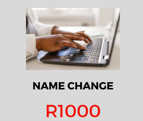 NAME CHANGE